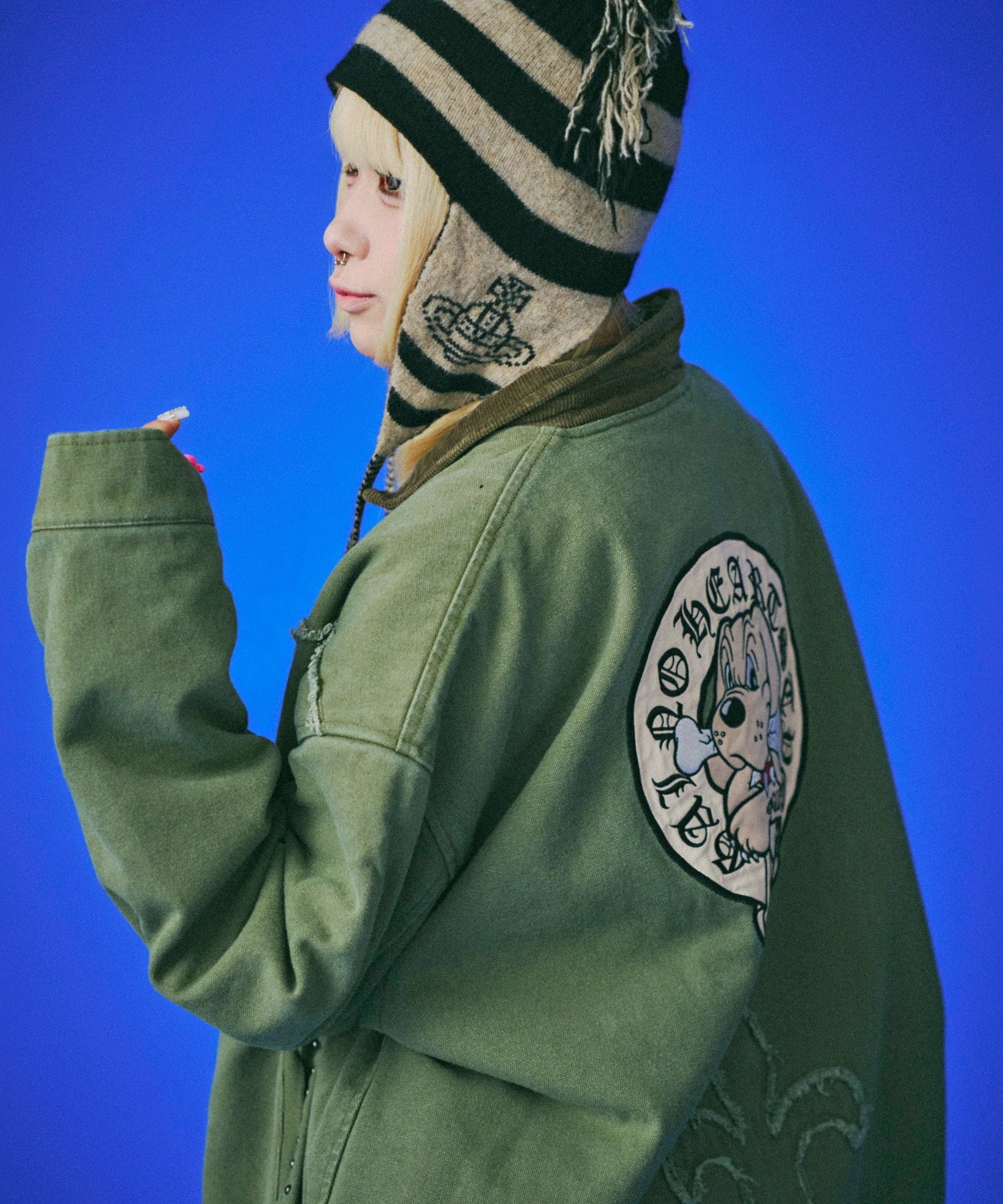 GALFY-百合の紋紋カバーオール