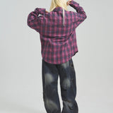 GA STONE-CHECK SHIRT