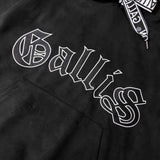 GA SUEDE 刺繍 HOODIE