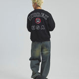 AVIREX -VARSITY LOGO CREW SWEAT