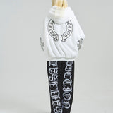 GA CROSS-EMBLEM FUR BLOUSON