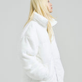 GA FUR PUFF-JACKET
