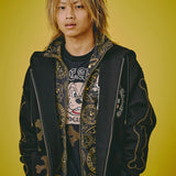 GALFY-ピカピカ骨骨パーカー