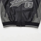 FUBU-Faux Leather Game Jacket