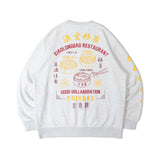 YOIDORE/酔いどれ ジンディンロウ コラボ クルーネックスウェット