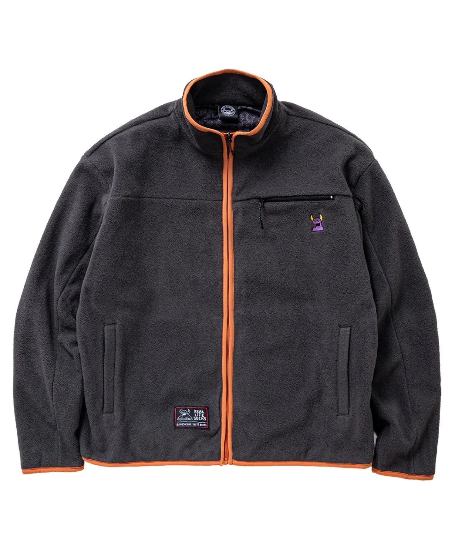TM SKETCHY MONSTER FLEECE JACKET