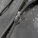 GA×GALFY-きらピカジップパーカー