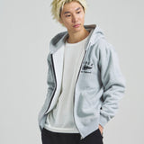 AVIREX -VARSITY LOGO SWEAT PARKA