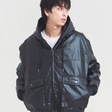 JE-ビンテージPU　A-2タイプ パーカー