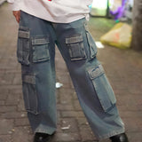 GA×GALFY-安定の別注デニムカーゴパンツ