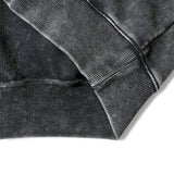 B-TRS-Lips&Tongue ラインストーン-クルースウェット