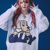 GALFY-ばーばの切り貼りリメイクロンTee