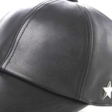 Schott-One Ster Lether Cap