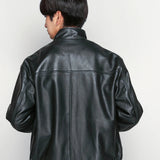 SKOOKUM/LAMB レザー　ブルゾン