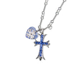 GA CROSS-HEART  NECKLACE