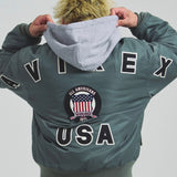 AVIREX -MA-1 SIGNATURE BIG LOGO