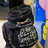 GA×GALFY-安定の別注デニムフードジャケット