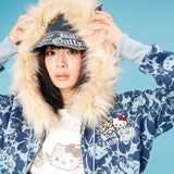 GALFY×KITTY-鬼ギャルパーカー