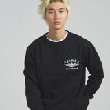 AVIREX -VARSITY LOGO CREW SWEAT