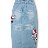 GALFY-ワッペンだらけデニム