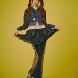 GALFY-フユGAL豹パーカー