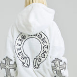 GA CROSS-EMBLEM FUR BLOUSON