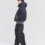 FDU/RITZ- Bubble Down JKT Hood Short SMU