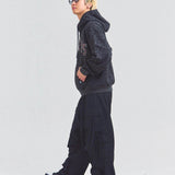 GA STONE 柄ZIP HOODIE