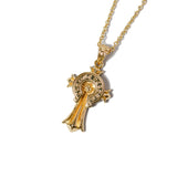 GA CROSS-EMBLEM NECKLACE