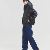 JE-ビンテージPU　A-2タイプ パーカー