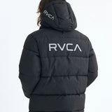 RVCA BACK PRINT PUFFER JKT