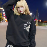 GA×GALFY-安心のサークルロゴクルースウェット