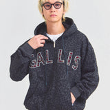 GA STONE 柄ZIP HOODIE