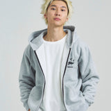 AVIREX -VARSITY LOGO SWEAT PARKA