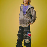 GALFY-ワッペンだらけデニム