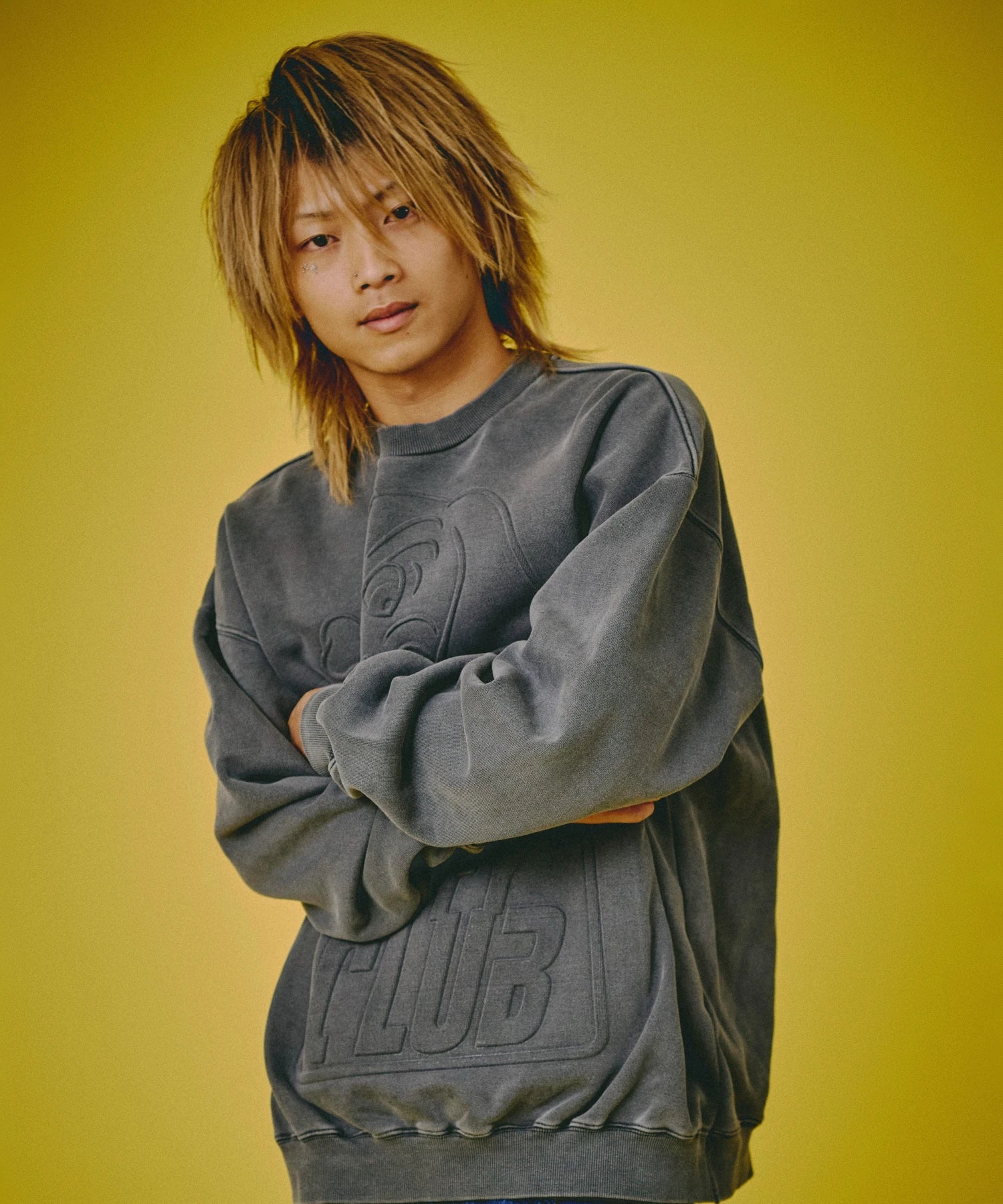 GALFY-CLUBクルースウェット