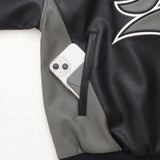 FUBU-Faux Leather Game Jacket