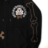 GALFY-ピカピカ骨骨パーカー