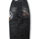 GALFY-ピカピカ骨骨レーザーかも？デニム