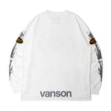 JACKROSE×VANSON×GALFY-炎犬Long Sleeve Tee