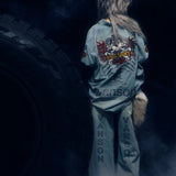 JACKROSE×VANSON×GALFY-骨犬 Buggy Denim Pants