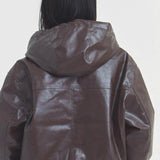 JE-ビンテージPU　A-2タイプ パーカー