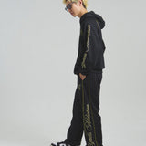 GA GOLD刺繍 JERSEY-PANTS