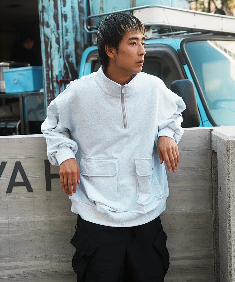 JE-MILITARY HALF ZIP