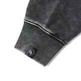 B-TRS-Lips&Tongue ラインストーン-クルースウェット