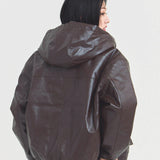 JE-ビンテージPU　A-2タイプ パーカー