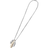 GA AST FEATHER NECKLACE