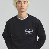 AVIREX -VARSITY LOGO CREW SWEAT