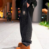 GA×GALFY-きらピカスウェットパンツ