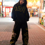 GA×GALFY-スウェードキラキラSETUP